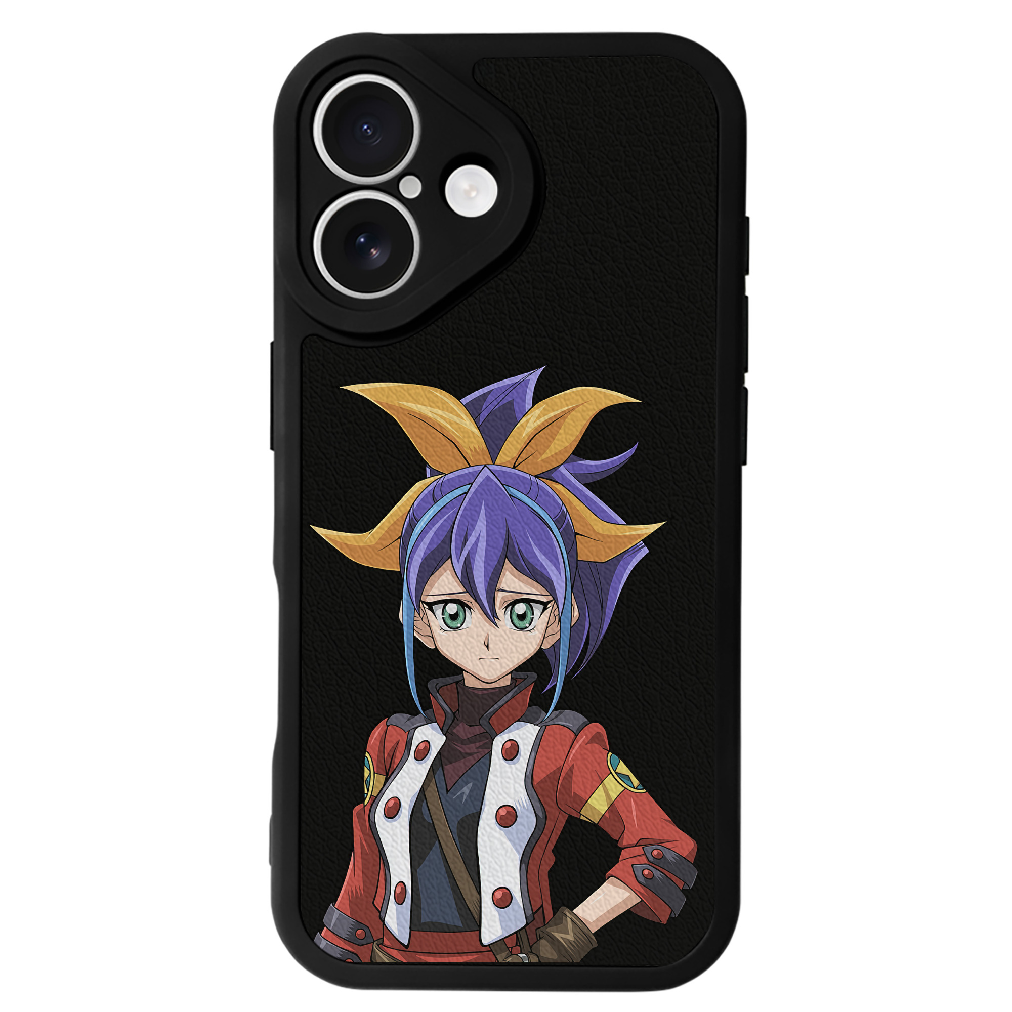 遊☆戯☆王 Yu-Gi-Oh! 【iPhone 16シリーズ対応】シリコンスマホケース（レザー調） 材質：シリコン